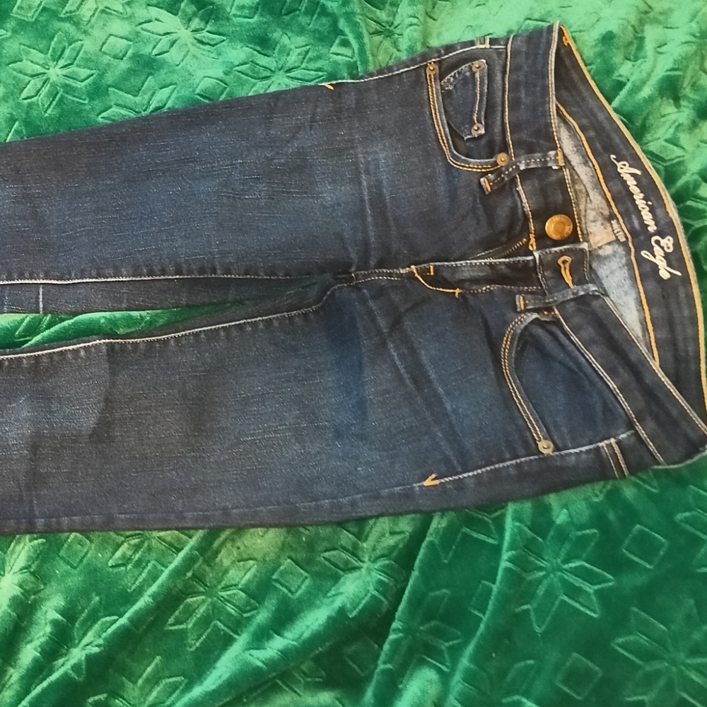 American Eagle Outfitters Women's Blue Jeans